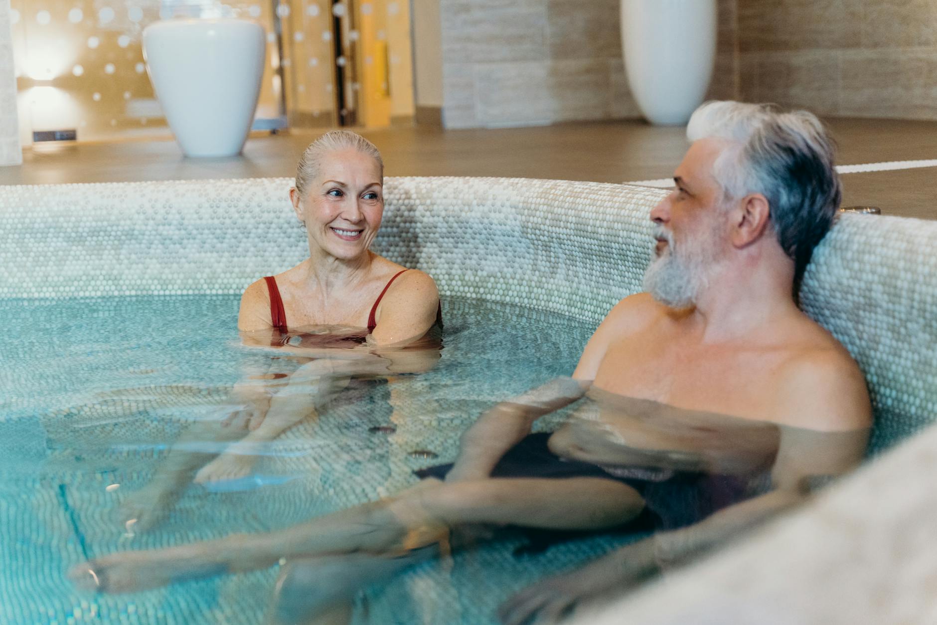 Hydrotherapy Health Benefits — Spa Investment Case — Adelaide pool and spa illustration